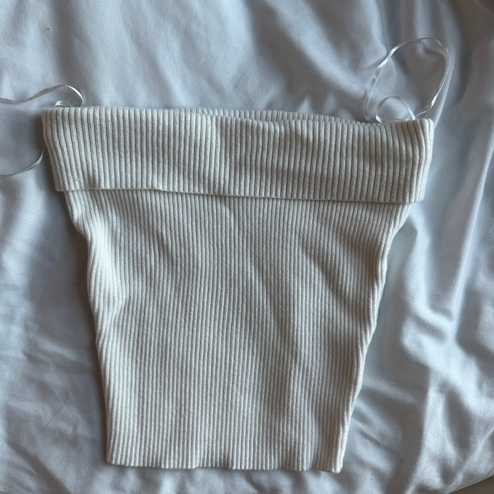 white tube top